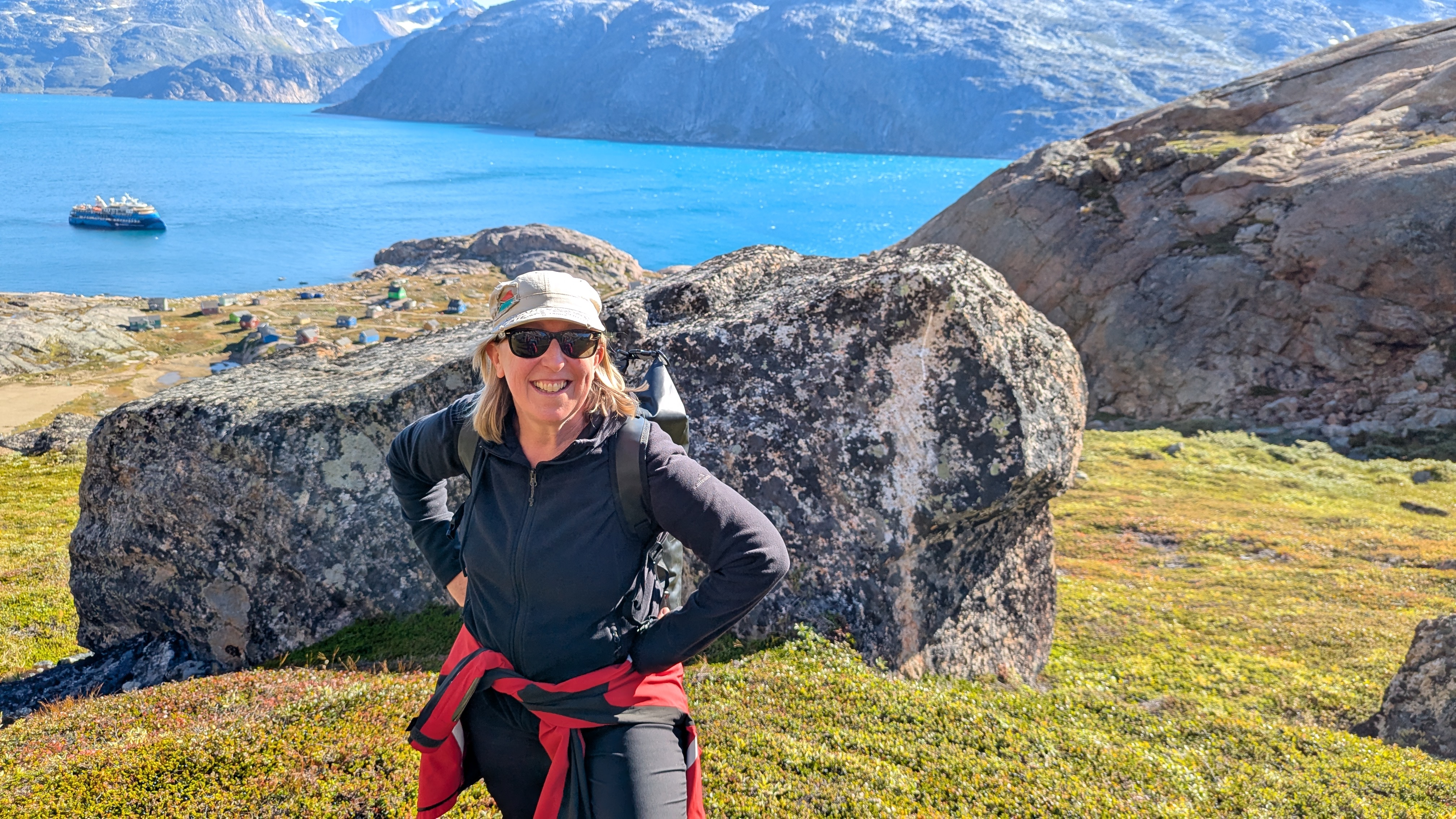 Meg Hall in Greenland Meg Hall in Greenland