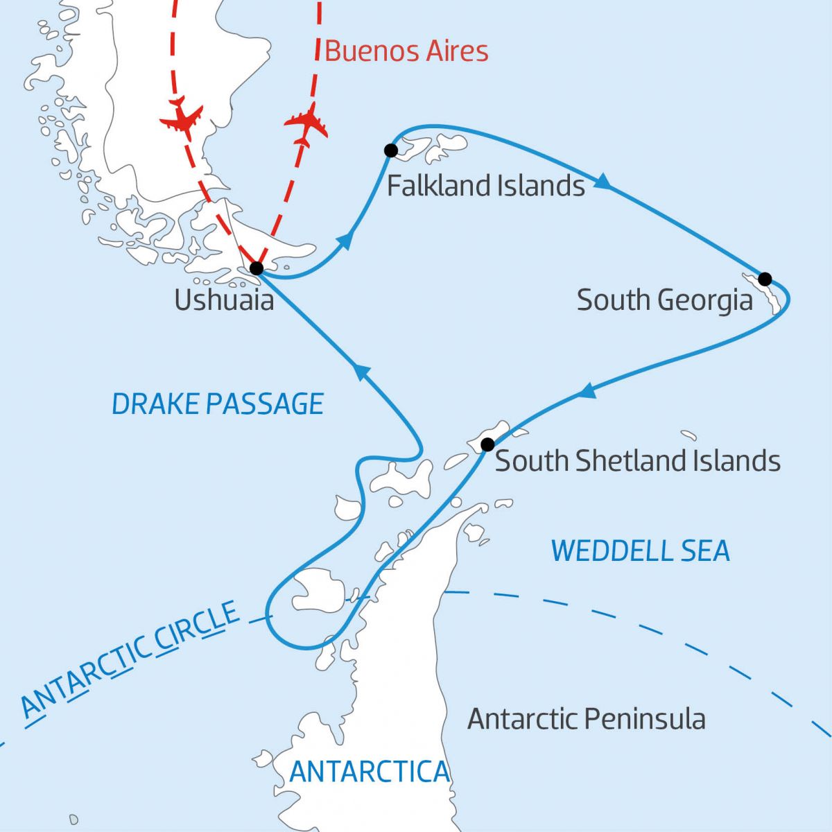 Beyond the Polar Circle | Antarctica Cruises & Tours