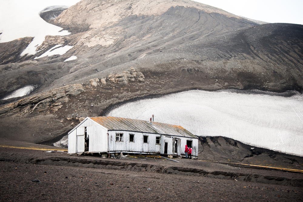Old Whaling Station on Deception Island Old Whaling Station on Deception Island