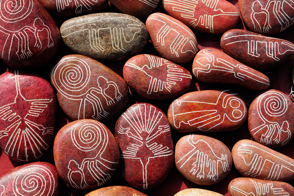 Souvenir rocks from the Nazca Lines. Souvenir rocks from the Nazca Lines.