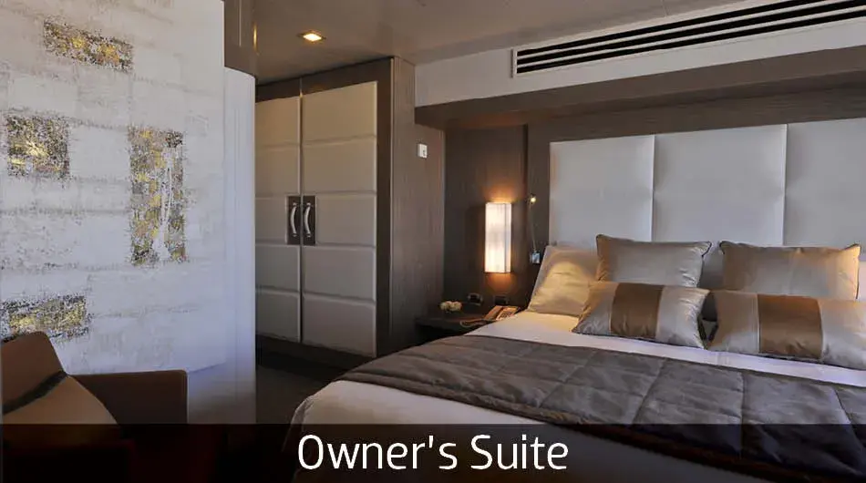 L'Austral Owner's Suite L'Austral Owner's Suite Cabin Interior