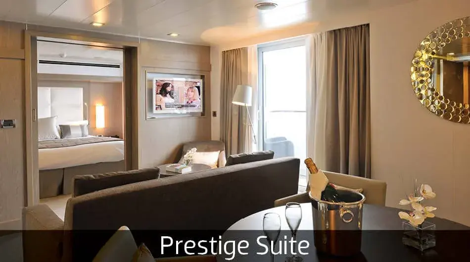 L'Austral Prestige Suite L'Austral Prestige Suite Cabin Interior