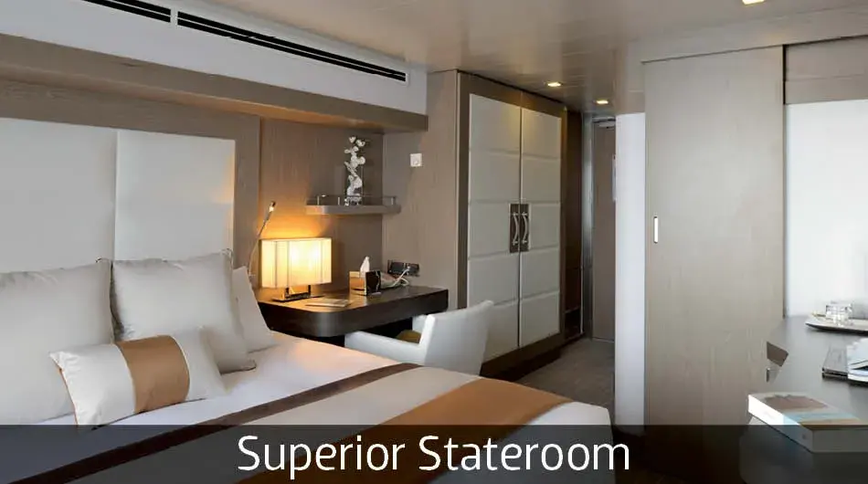 L'Austral Superior Stateroom L'Austral Superior Stateroom Interior