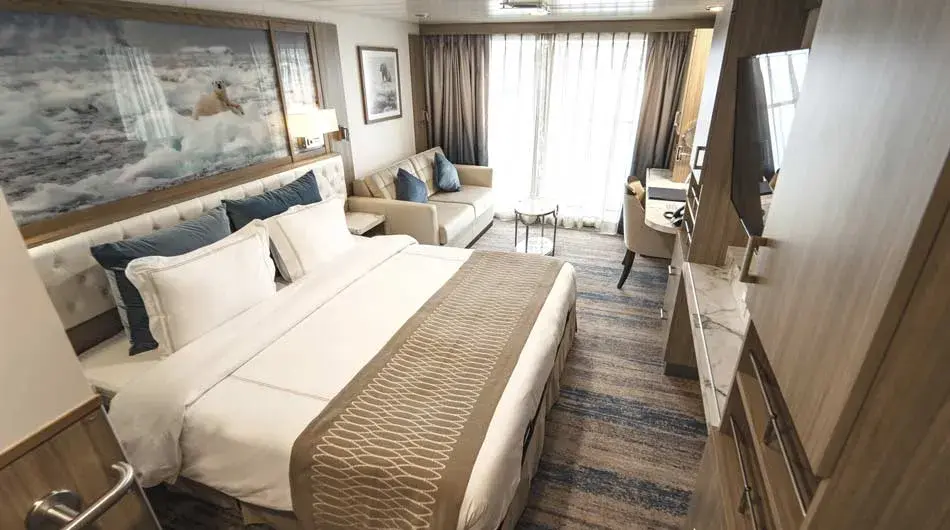 Balcony Stateroom - A Balcony Stateroom - A on Greg Mortimer