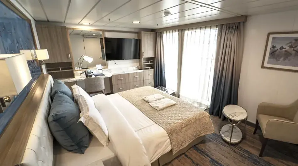 Balcony Stateroom - Superior Balcony Stateroom - Superior on Greg Mortimer