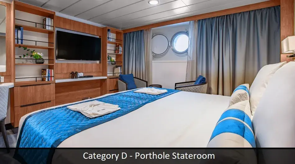 Cat D Porthole stateroom Cat D Porthole stateroom