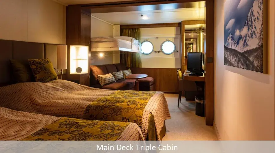 Deck 3 Main Deck Triple Deck 3 Main Deck Triple Cabin