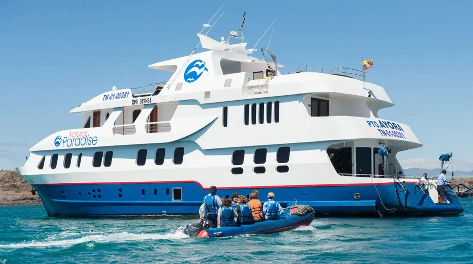 Natural Paradise Galapagos Cruise - Panga Ride back to the boat Natural Paradise Galapagos Cruise - Panga Ride back to the boat