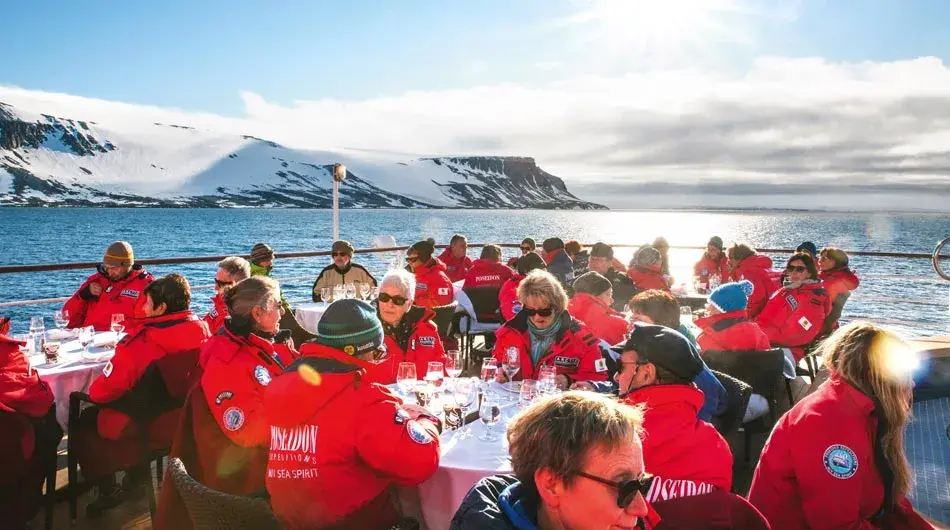 Sea Spirit Outdoor Bistro: ctsy Poseidon Expeditions Sea Spirit Outdoor Bistro