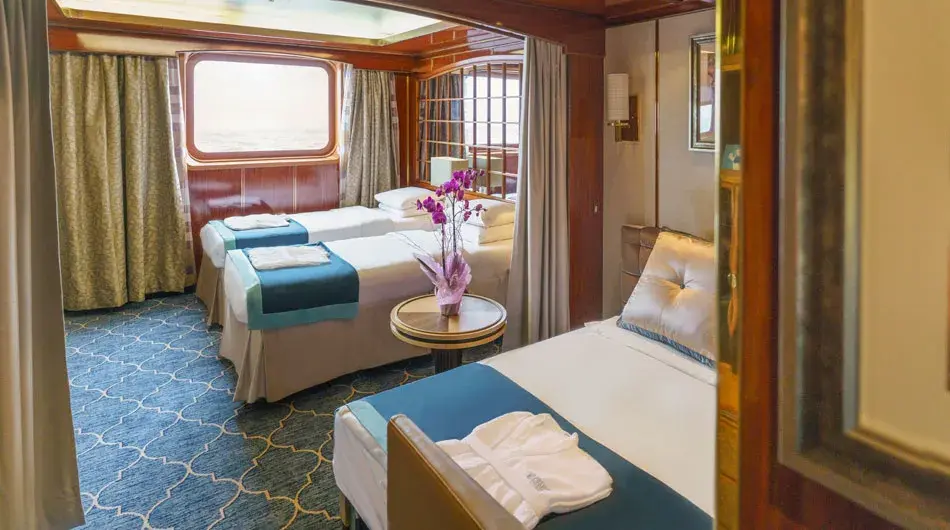 Sea Spirit Triple Cabin: ctsy Poseidon Expeditions Sea Spirit Triple Cabin