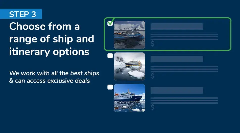 Gallery_all-inclusive3 Step 3 - Choose from a range of options
