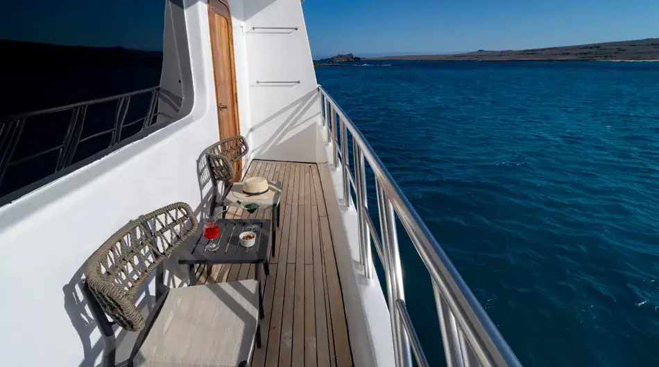 Horizon Trimaran Balcony Area Horizon Trimaran Balcony Area
