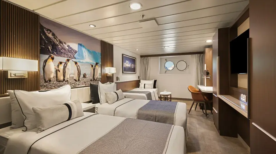 Douglas Mawson Aurora Stateroom Triple Douglas Mawson Aurora Stateroom Triple