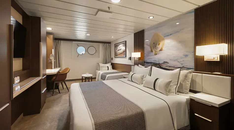 Douglas Mawson Aurora Stateroom Twin Share Douglas Mawson Aurora Stateroom Twin Share
