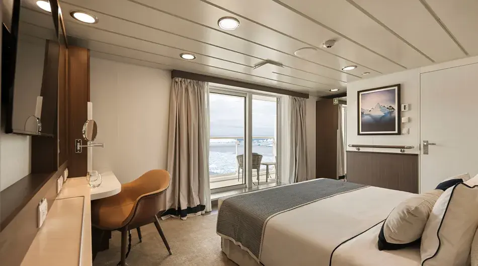 Douglas Mawson Balcony Stateroom Superior Douglas Mawson Balcony Stateroom Superior