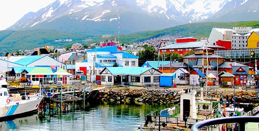 Arrive in Ushuaia, Argentina Arrive in Ushuaia, Argentina