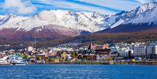 Disembark in Ushuaia, Argentina Disembark in Ushuaia, Argentina