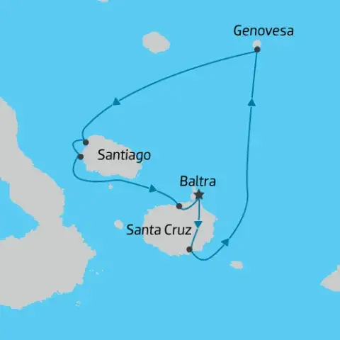 Galapagos_Short-eared-Owl-hero.jpg 4 Day Cruise Map - Natural Paradise )