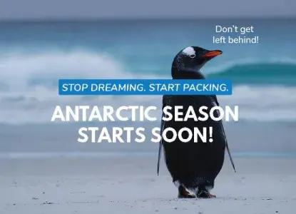 Antarctica Season Starts Soon